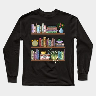 fanfiction bookshelf <3 Long Sleeve T-Shirt